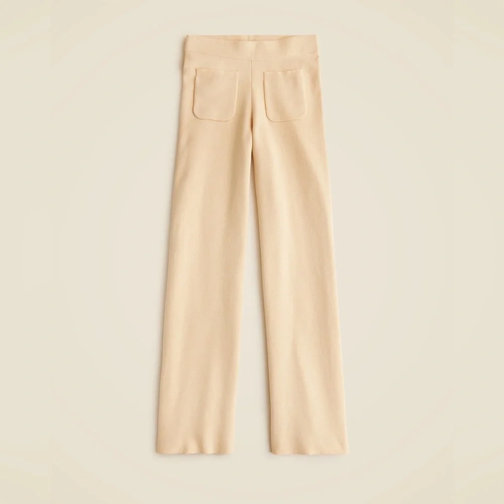 J.Crew Sailor sweater trouser in TENCEL™ lyocell blend CH663